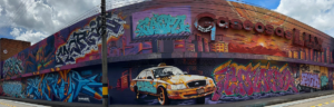 Grafiti, muro gaseosas Lux