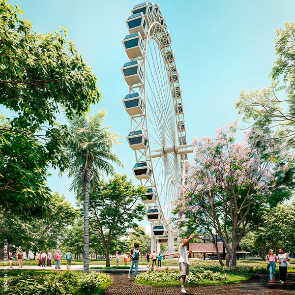 Proyecto Ícono de Ciudad (Rueda del Río)